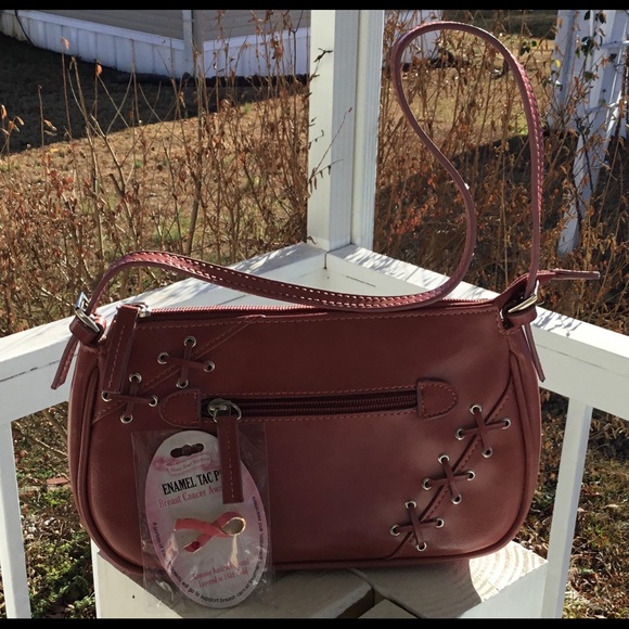 Light Green and Salmon Colored Purses - Picture 6 of 7